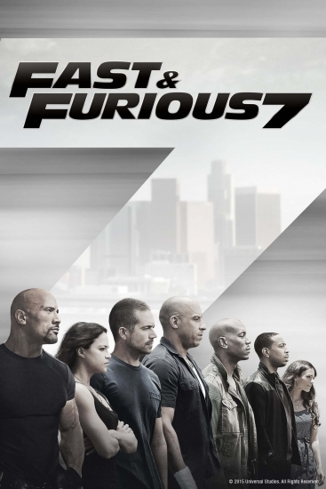 【4K】速度与激情7 Fast & Furious 7 又名: 狂野时速7(港),玩命关头7(台),Furious 7(2015)